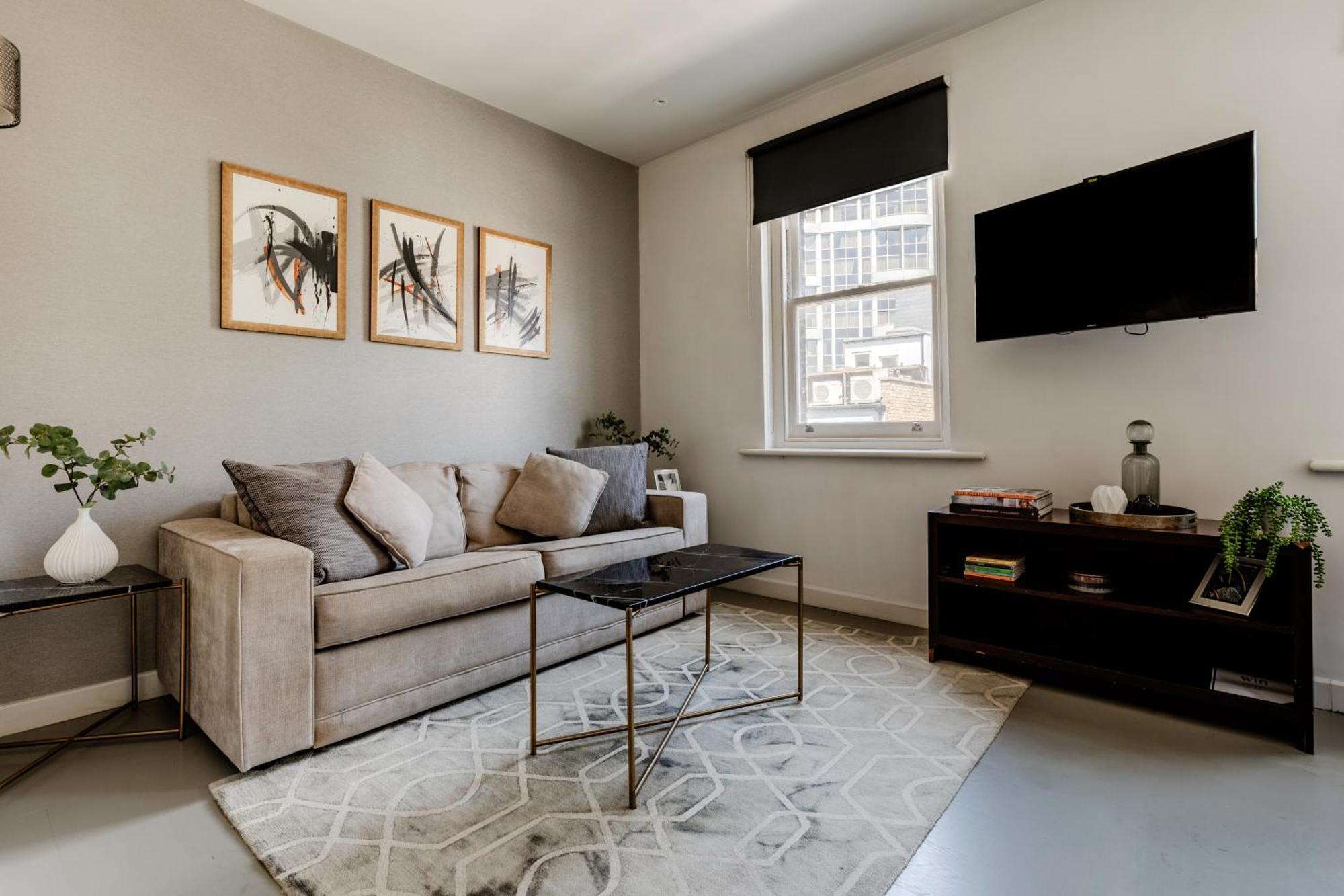 High Street Kensington Apartments ロンドン 部屋 写真