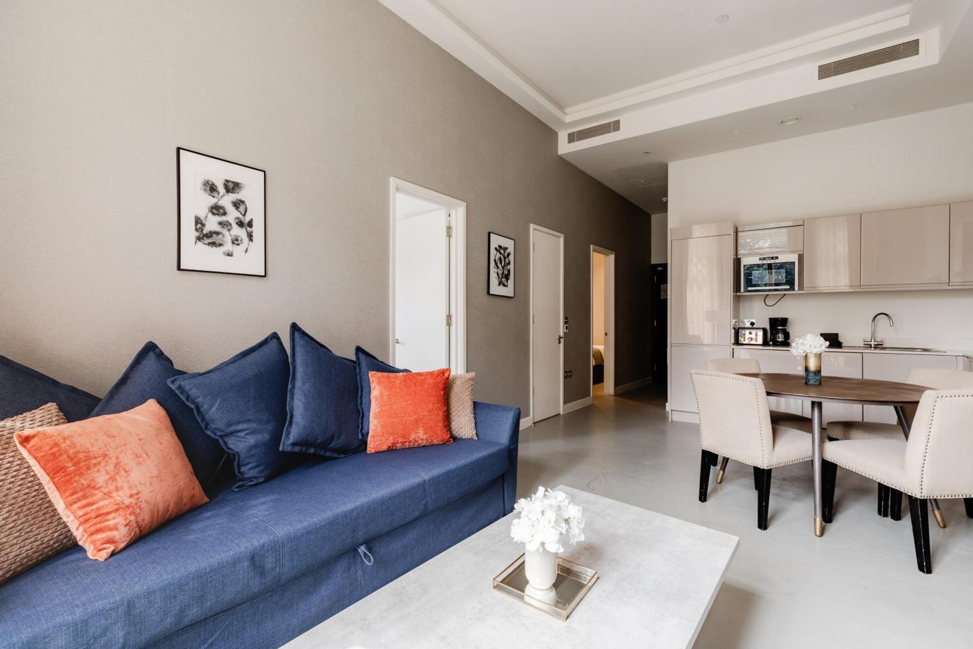 High Street Kensington Apartments ロンドン 部屋 写真